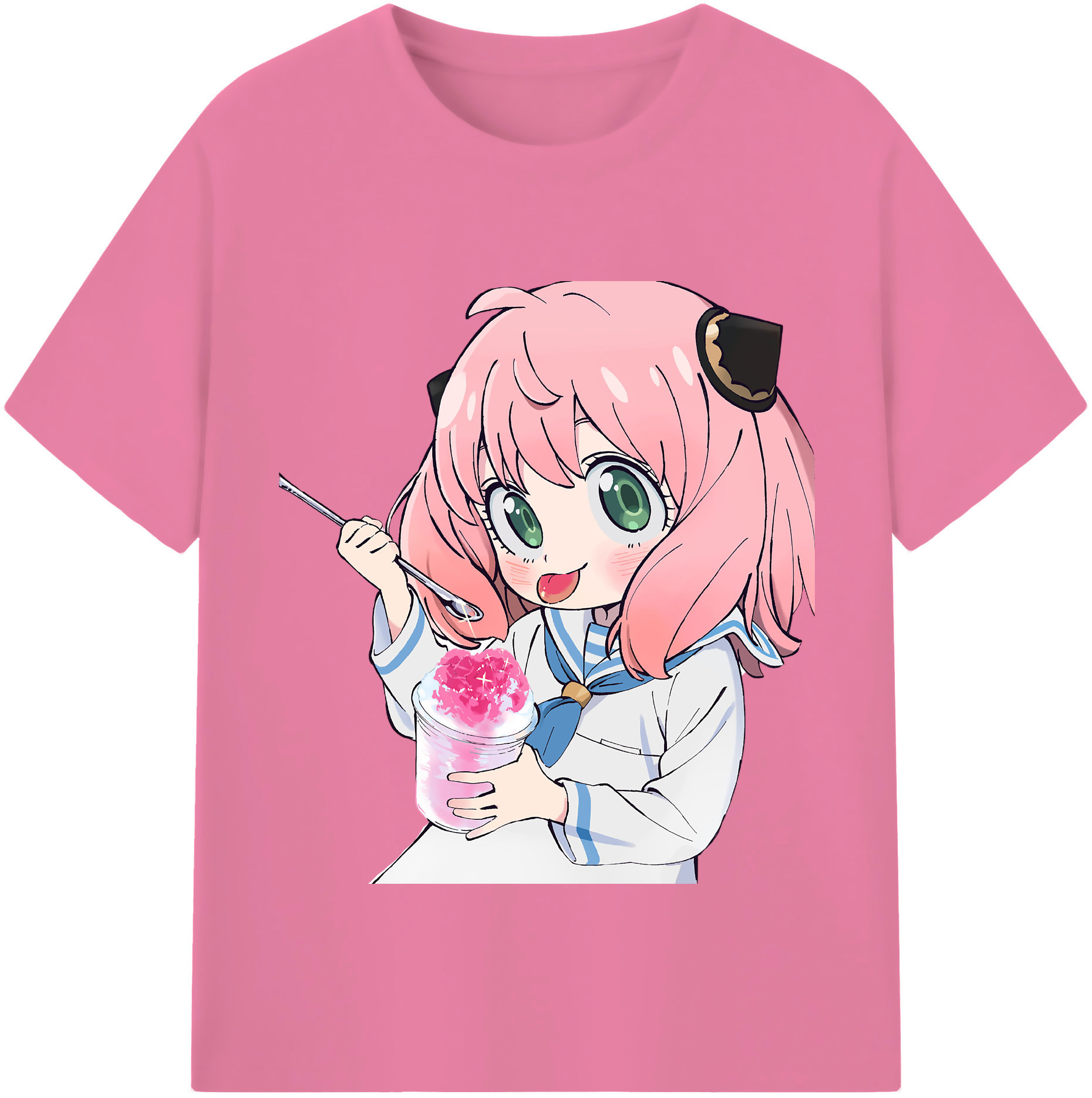 （画像用） SPY×FAMILY间谍家家酒 綿100％半袖Tシャツ（フロントプリント）